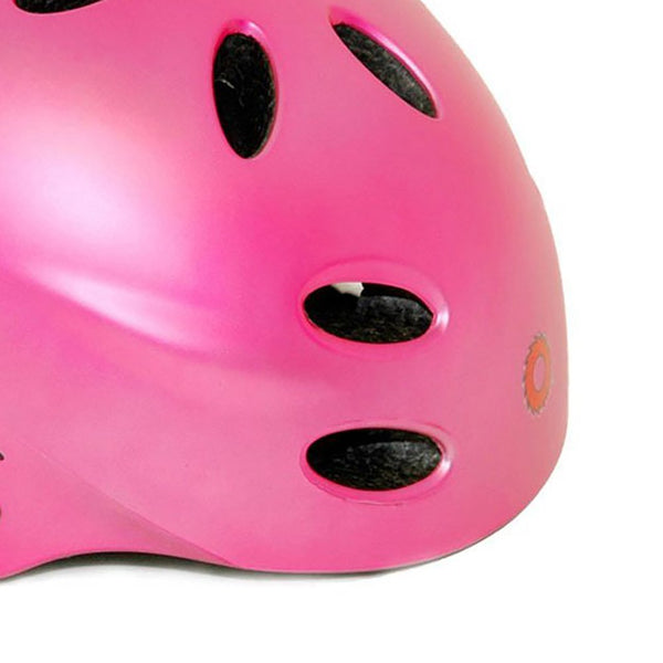 Youth Bike Helmet, Satin Pink