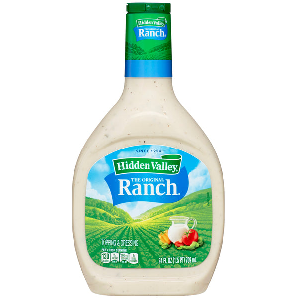 Original Ranch Salad Dressing & Topping, Gluten Free - 24 Ounce Bottle