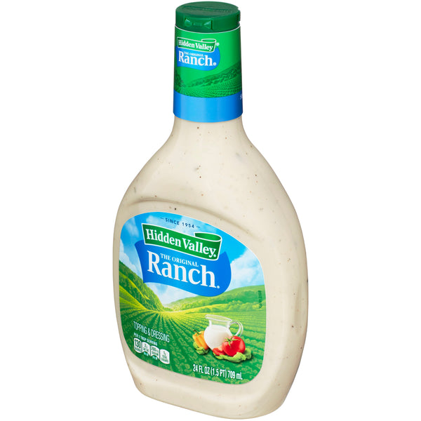 Original Ranch Salad Dressing & Topping, Gluten Free - 24 Ounce Bottle